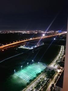 Tiện ích Palm Heights Quận 2 Căn hộ Palm Heights tầng trung, hướng Tây Bắc, nội thất cơ bản.