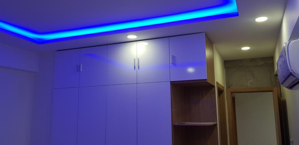 phòng ngủ căn hộ Saigon South Residence Cho thuê căn hộ hướng Đông, đầy đủ nội thất Saigon South Residence