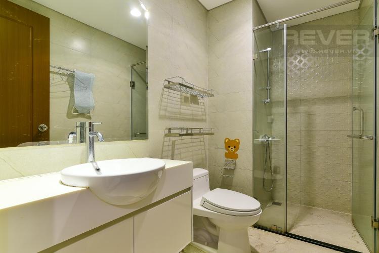 Toilet căn hộ VINHOMES CENTRAL PARK Cho thuê căn hộ Vinhomes Central Park 2PN, tháp Landmark 3, đầy đủ nội thất, view thành phố