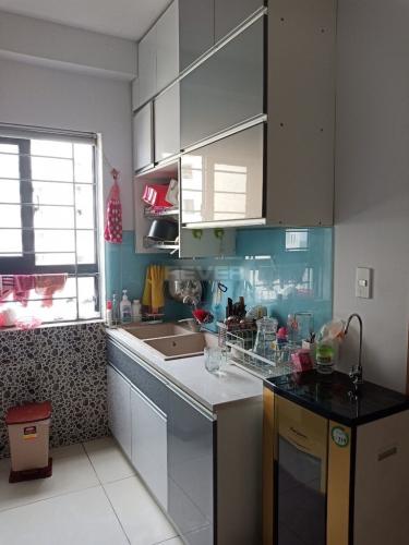 Căn hộ Tecco Town, Bình Tân Căn hộ Tecco Town tầng cao, cửa chính hướng Đông, nội thất đầy đủ.