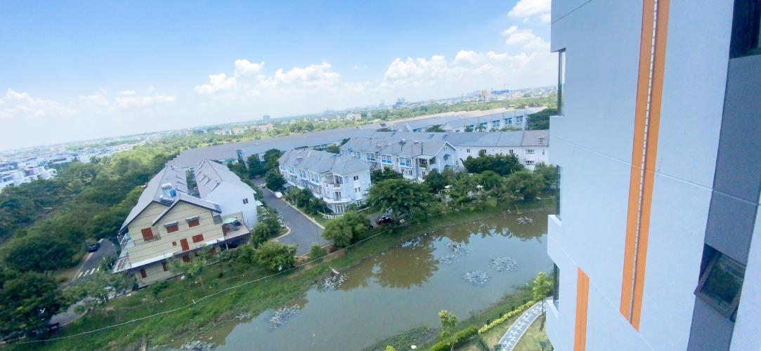 View căn hộ Safira Khang Điền Bán căn hộ tầng trung Safira Khang Điền, nội thất cơ bản view sông.