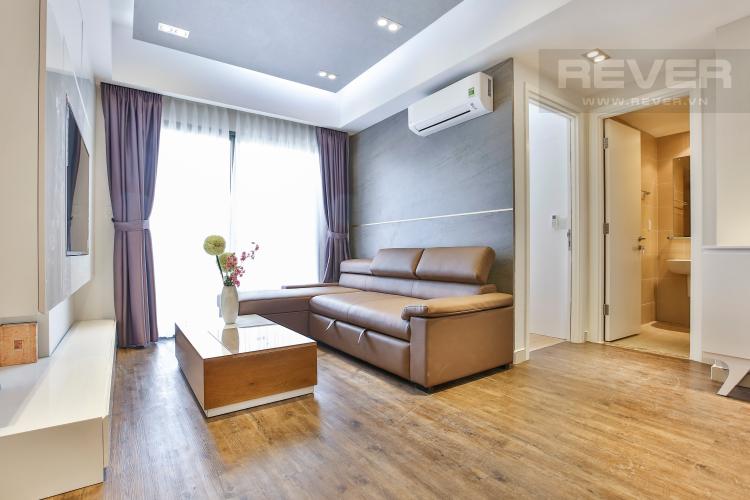 Phòng Khách Căn hộ Masteri Thảo Điền tầng cao T5 thiết kế đẹp, nội thất thông minh
