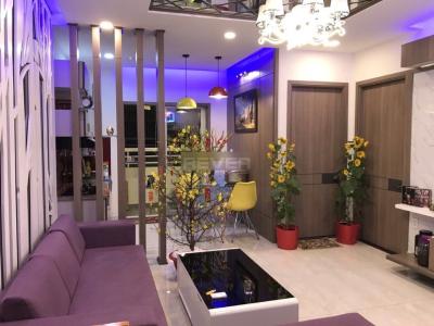 Phòng khách căn hộ Tecco Green Nest, Quận 12 Căn hộ Tecco Green Nest tầng trung, đầy đủ nội thất cao cấp tiện nghi.