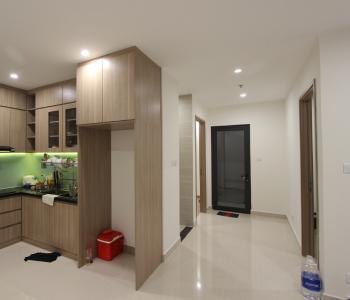 Phòng khách Vinhomes Grand Park Quận 9 Căn hộ Vinhomes Grand Park hướng Đông Nam, view nội khu thoáng mát.