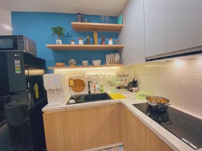 Phòng bếp căn hộ Diamond Lotus, Quận 8 Căn hộ Diamond Louts nội thất đầy đủ, view thoáng mát.