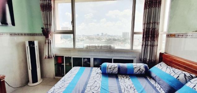 Phòng ngủ Quang Thái Tower, Tân Phú Căn hộ Quang Thái Tower tầng trung, đầy đủ nội thất, view thành phố.