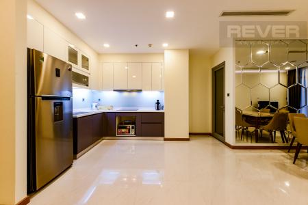 Phòng Bếp Căn hộ Vinhomes Central Park tầng cao Park 6 rộng rãi, thoáng mát, view sông