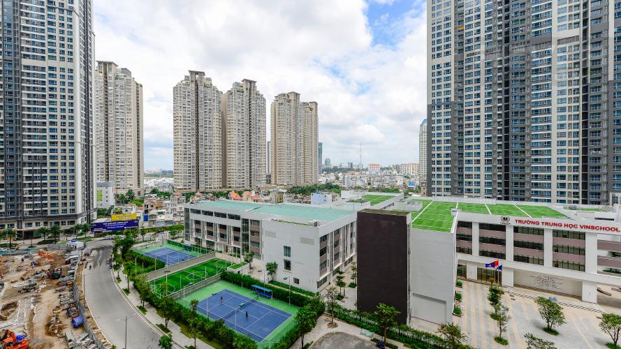 view Căn hộ Vinhomes Central Park tầng thấp Park 6 view nội khu
