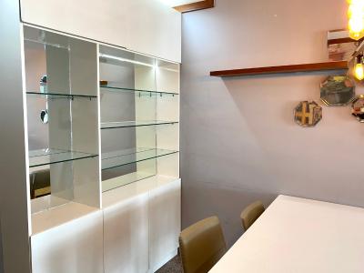 Khu vực ăn căn hộ Hoàng Anh Thanh Bình Căn hộ Hoàng Anh Thanh Bình tầng cao, view ngắm trọn thành phố.