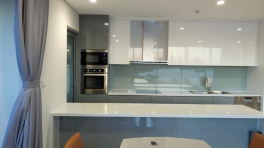 Bếp căn hộ Diamond Island Bán căn hộ Diamond Island nhìn về Landmark 81, đây đủ nội thất.