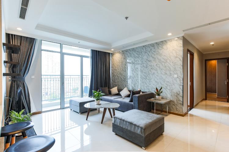 Căn hộ Vinhomes Central Park 4 phòng ngủ tầng thấp C3 đầy đủ nội thất