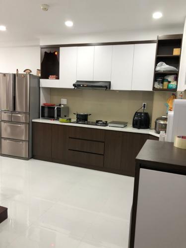 Bếp SSR Căn hộ Saigon South Residence tầng cao, đầy đủ nội thất