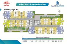 Hà Đô Riverside - mat-bang-tang-dien-hinh-can-ho-Ha-Do-Riverside