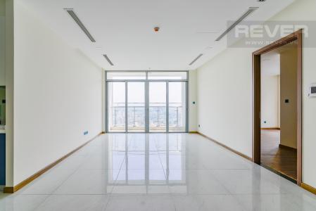 Phòng Khách Căn hộ Vinhomes Central Park 4 phòng ngủ tầng cao P4 view sông