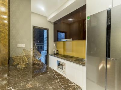 Khu bếp officetel WILTON TOWER Bán căn officetel Wilton Tower tầng thấp, diện tích 41.94m2 - 1 phòng ngủ, đầy đủ nội thất