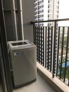 Lô gia Vinhomes Grand Park Quận 9 Căn hộ Vinhomes Grand Park tầng cao, đầy đủ nội thất, view nội khu