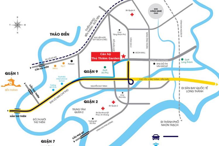 Thủ Thiêm Garden - v-tri-du-an-Thu-Thiem-Garden