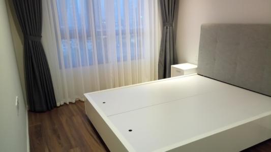 Phòng ngủ căn hộ Diamond Island Bán căn hộ Diamond Island nhìn về Landmark 81, đây đủ nội thất.