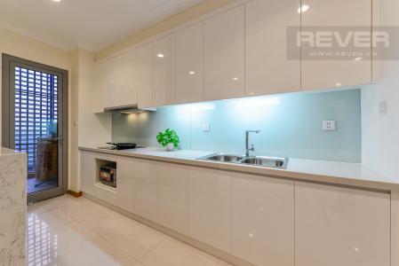 bếp Căn góc Vinhomes Central Park tầng cao C1 view trực diện sông