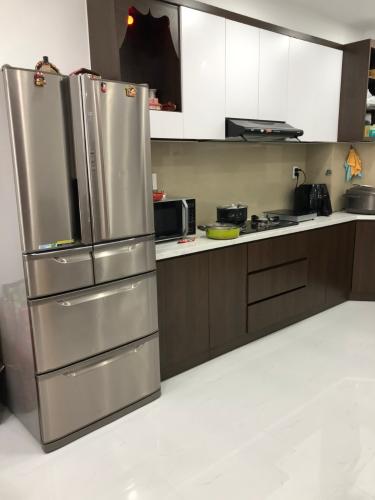 Bếp SSR Căn hộ Saigon South Residence tầng cao, đầy đủ nội thất