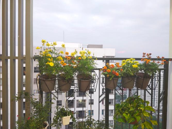 Ban công căn hộ Saigon South Residence, Nhà Bè Căn hộ Saigon South Residence nội thất đầy đủ, thiết kế sang trọng.