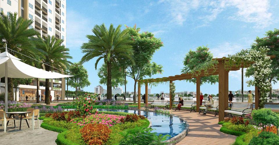 Phối cảnh căn hộ RICHMOND CITY Bán căn hộ Richmond City tầng trung, 2 phòng ngủ, diện tích 66.78m2, nội thất cơ bản