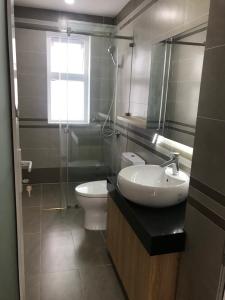 phòng vệ sinh nhà phố park riverside Nhà phố diện tích 75m2, trong KDC Park Riverside Tân Cảng.