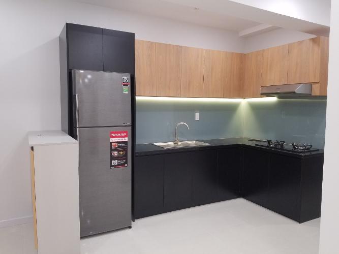 Bếp SSR Căn hộ Saigon South Residence đầy đủ nội thất, thiết kế hiện đại.