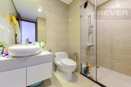 Phòng tắm 1 Căn hộ Vinhomes Central Park tầng trung C1 thiết kế đẹp, sang trọng