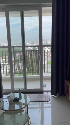 Ban công Saigon Mia, Bình Chánh Căn hộ Saigon Mia tầng trung, nội thất đầy đủ.