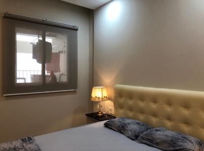 Phòng ngủ căn hộ The Gold View Căn hộ tầng cao The Gold View 2 phòng ngủ, ban công hướng Tây Bắc.