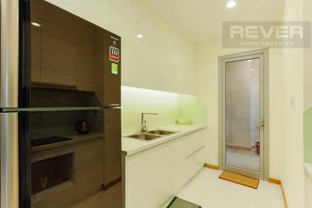 Phòng Bếp Căn hộ Vinhomes Central Park tầng thấp Landmark 3 thiết kế hiện đại, trẻ trung