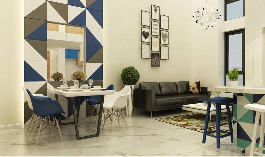 căn hộ La Astoria quận 2 Căn hộ La Astoria tầng trung, ban công hướng Tây.