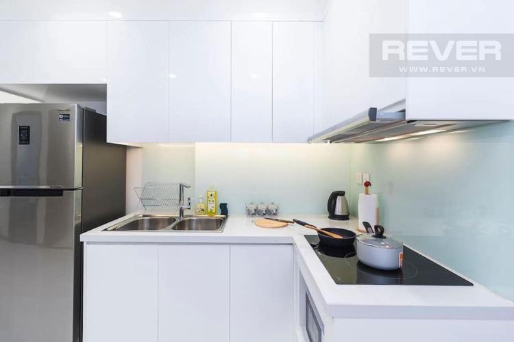 Bếp Bán căn hộ 1 phòng ngủ Vinhomes Central Park, tháp Landmark 5, đầy đủ nội thất, ban công Đông Bắc thoáng mát