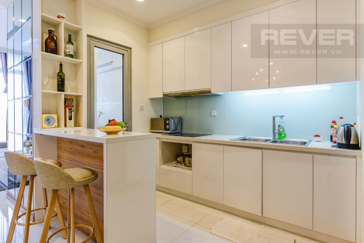 Bếp Căn hộ Vinhomes Central Park 2 phòng ngủ tầng cao C3 hướng Tây
