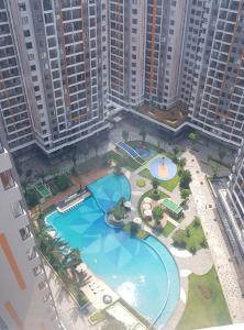 View nội Khu 2PN Safira Cho thuê căn hộ Safira Khang Điền đầy đủ nội thất, view nội khu.