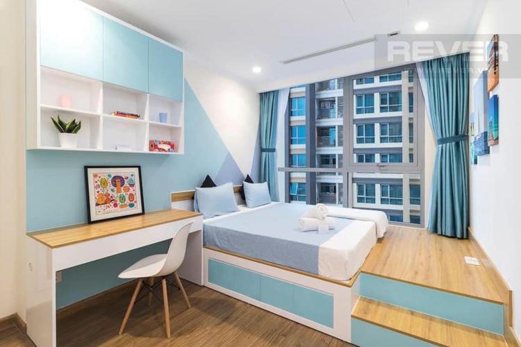 Phòng ngủ Bán căn hộ 1 phòng ngủ Vinhomes Central Park, tháp Landmark 5, đầy đủ nội thất, ban công Đông Bắc thoáng mát
