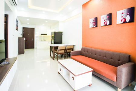 Phòng Khách Cho thuê căn hộ Sunrise Riverside 2PN, hướng Nam, đầy đủ nội thất, view hồ bơi