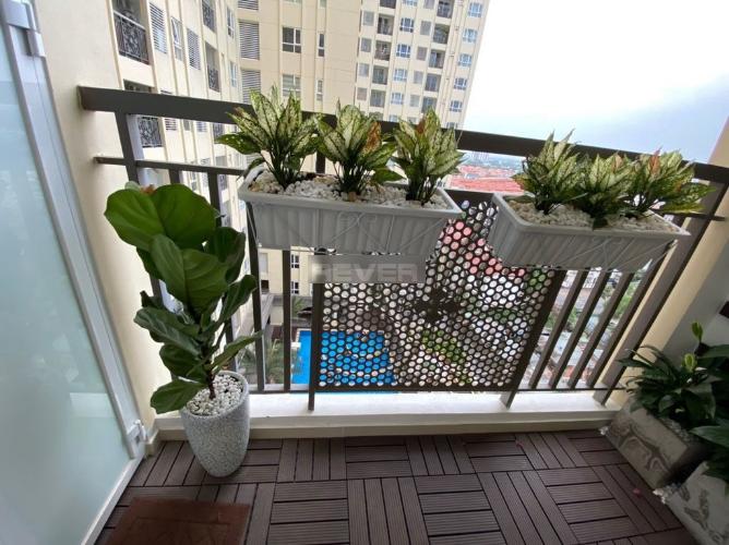 Ban công căn hộ Saigon Mia, Bình Chánh Căn hộ Saigon Mia nội thất đầy đủ tiện nghi, view thoáng mát.