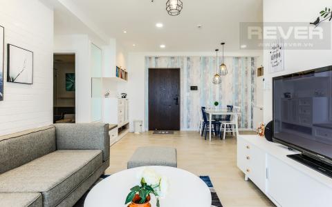 Phòng Khách Căn hộ Happy Residence 2 phòng ngủ tầng trung tháp B nội thất đầy đủ