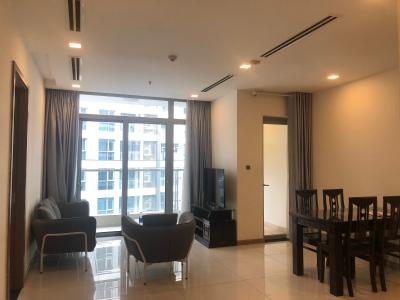 nội thất căn hộ Căn hộ tầng cao Vinhomes Central Park hướng Đông Bắc.