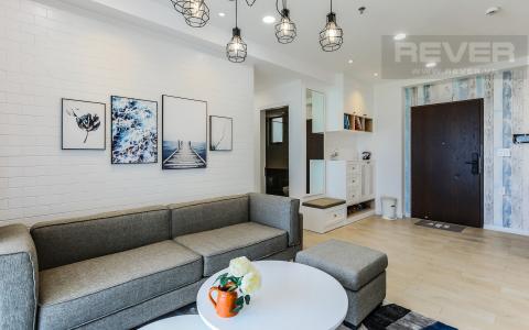 Phòng Khách Căn hộ Happy Residence 2 phòng ngủ tầng trung tháp B nội thất đầy đủ