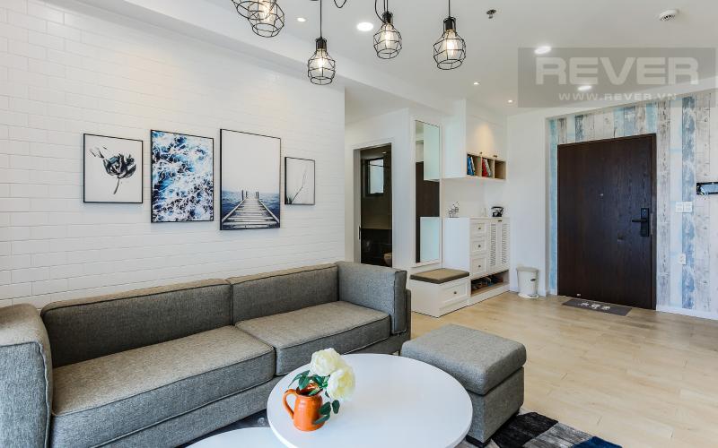 Phòng Khách Căn hộ Happy Residence 2 phòng ngủ tầng trung tháp B nội thất đầy đủ