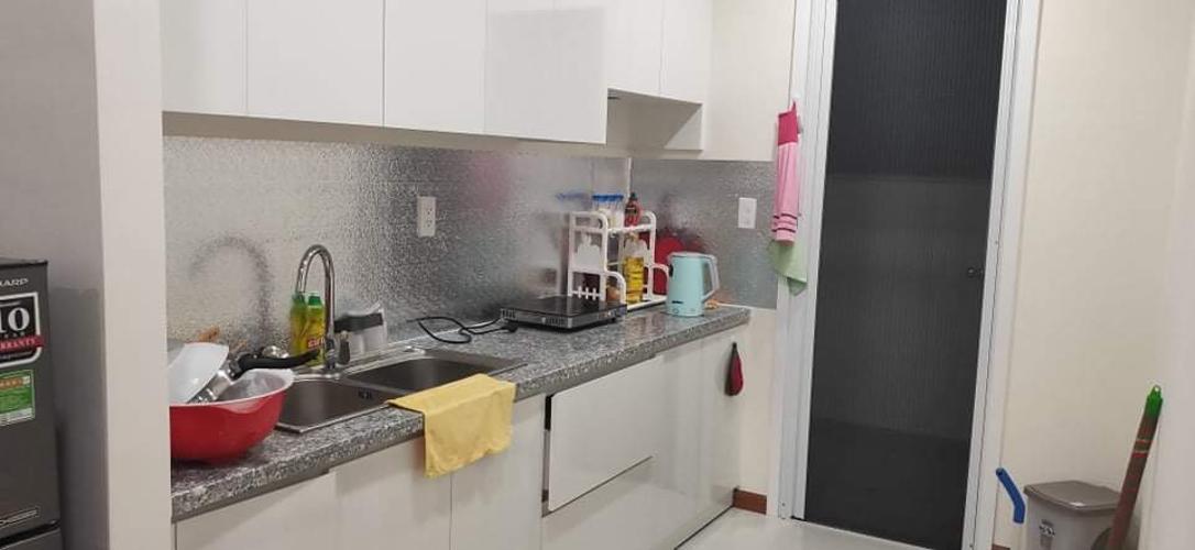 Phòng bếp Diamond Riverside, Quận 8 Căn hộ Diamond Riverside tầng trung, view thành phố sầm uất.