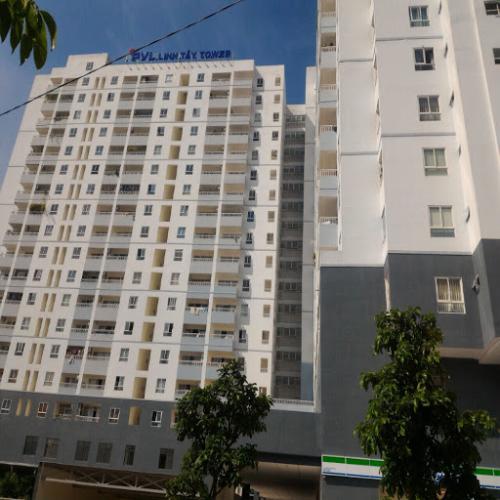 Linh Tây Tower, Thủ Đức Căn hộ chung cư Linh Tây Tower nội thất đầy đủ, view thoáng mát.