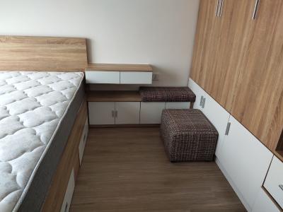 Phòng ngủ Vinhomes Grand Park Quận 9 Căn hộ Vinhomes Grand Park 2 phòng ngủ, đón view nội khu.