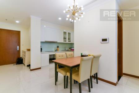 Phòng ăn căn hộ Vinhomes Central Park Cho thuê căn hộ Vinhomes Central Park 2PN, tháp Landmark Plus, diện tích 57m2, đầy đủ nội thất