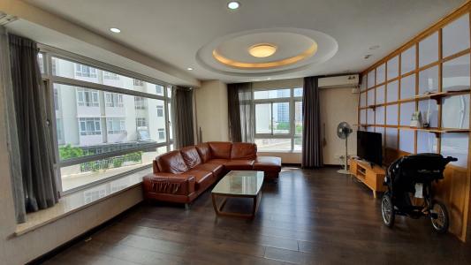 Phòng khách căn hộ 3 PN Riverside Residence Quận 7 Bán căn hộ 3 phòng ngủ, nội thất đầy đủ Riverside Residence