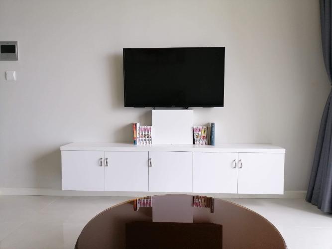 Phòng khách Masteri An Phú Quận 2 Căn hộ Masteri An Phú tầng 23, view nội khu, nội thất cơ bản.