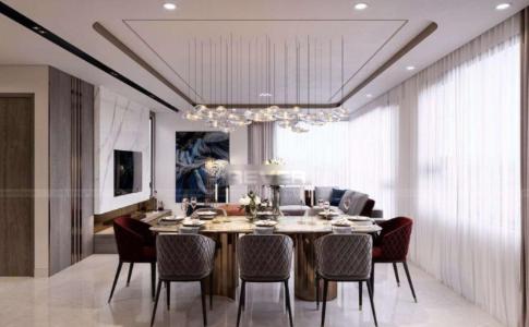 Căn hộ Kingdome 101, Quận 10 Căn hộ Kingdom 101 nội thất cơ bản, 3 phòng ngủ.